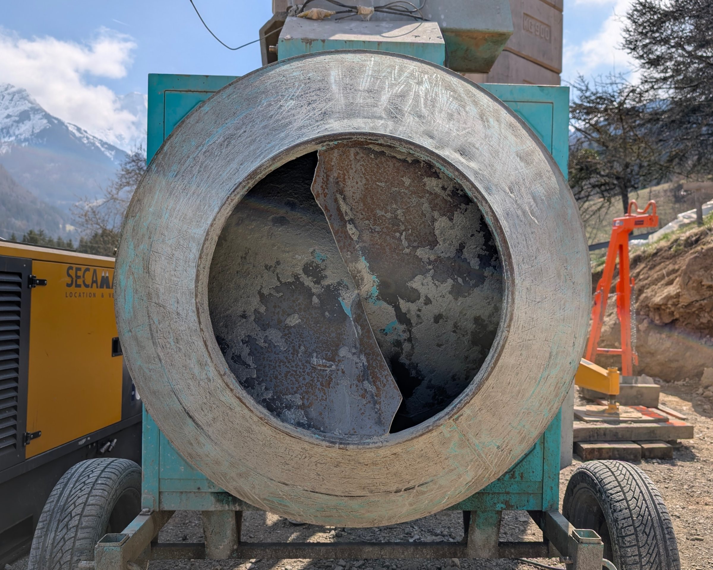 Concrete mixer